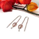 Falling Leaves Thread Earrings