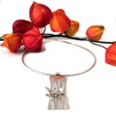 Flower in Bamboo Necklace