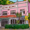 Holtoms Buildings A3 Print