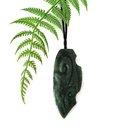 Pounamu Pendant Koru Flow