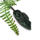 Pounamu Pendant Koru Flow