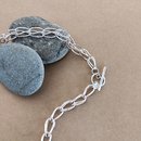 Foxtail Link Chain Silver