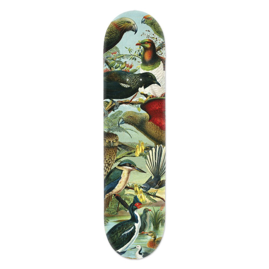Skate Deck Native Birds of NZ