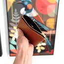 Julia Wallet Cactus Leather Caramel