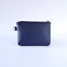 Julia Wallet Cactus Leather Midnight Blue-lifestyle-The Vault