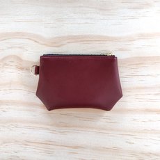 Gem Card Wallet Cactus Leather Brick Red-lifestyle-The Vault