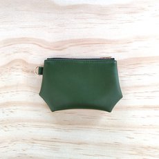 Gem Card Wallet Cactus Leather Napal Green-lifestyle-The Vault