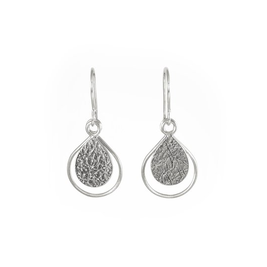 Dewdrop Earrings Silver