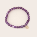 Crown Chakra Bracelet Gold Plate