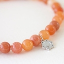 Sacral Chakra Bracelet Silver