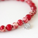 Root Chakra Bracelet Silver