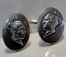 Tane Cuff Links Pewter