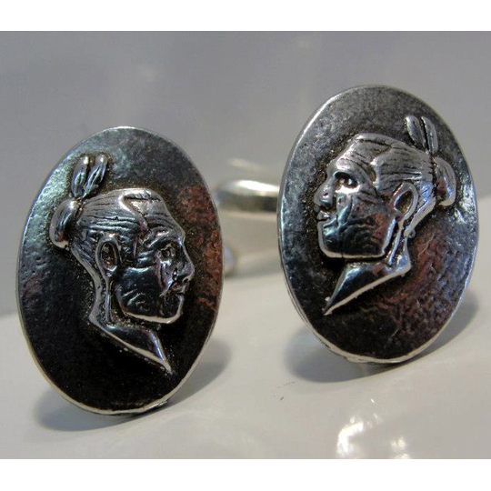 Tane Cuff Links Pewter