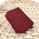 Gem Card Wallet Pinatex Leather Berry