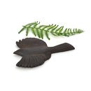 Flying Fantail Wall Art Black