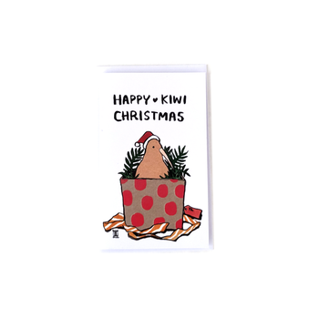Happy Kiwi Christmas Mini Card