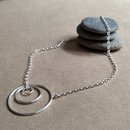 Silver Rounds Necklace