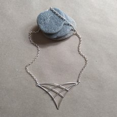 Silver Strands Necklace-jewellery-The Vault
