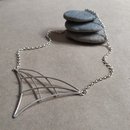 Silver Strands Necklace