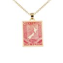 Aotearoa Map 1923 Pictorial Necklace