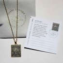 Aoraki Mt Cook 1898 Stamp Necklace