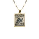 Kea and Kaka 1898 Stamp Necklace