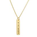 Kia Kaha Necklace Gold Plate