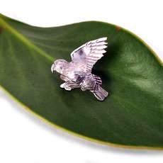 Kaka Pin Silver-jewellery-The Vault