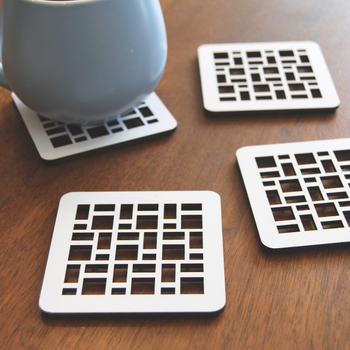Breeze Coasters Set of 4 Abstract