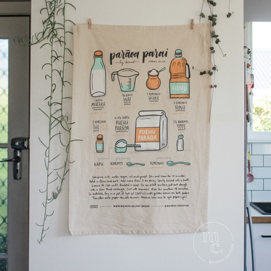 Paraoa Parai Tea Towel