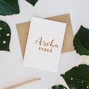 Aroha Nui Much Love Card