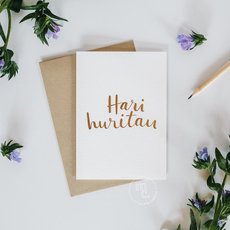 Hari Huritau Happy Birthday Happy Anniverary Card-cards-The Vault