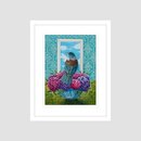 Just Breathe A4 Framed Print