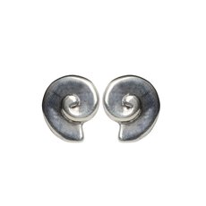 Koru Studs Silver-jewellery-The Vault