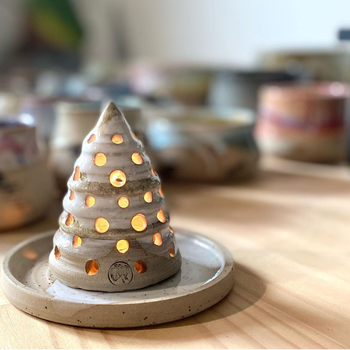 Xmas Tree Tealight Holder