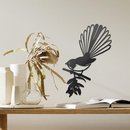 Metalbird Steel Piwakawaka Wall Bird