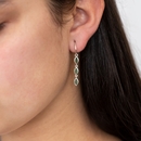 Pounamu Triple Leaf Drop Earrings