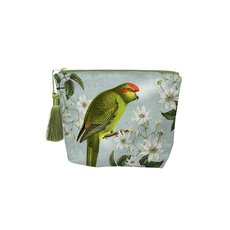 Kakariki Velvet Cosmetic Bag-artists-and-brands-The Vault