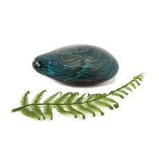 Large Glass Riverstone Paperweight-artists-and-brands-The Vault