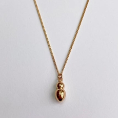 Vessel Necklace Gold Plate-jewellery-The Vault