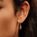Vessel Earrings Gold Plate