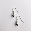 Vessel Earrings Silver