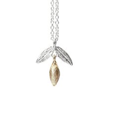 Kauri Leaves Necklace-jewellery-The Vault