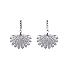 Rocksteady Fan Tail Midi Earrings-jewellery-The Vault
