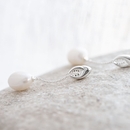 Crab Claw Pearl Earrings