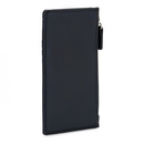 Credit Card Holder with Zip RFID Black