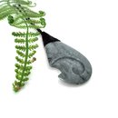 Roimata with Koru Pounamu Greenstone Pendant 