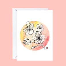 Cherry Blossom Card-cards-The Vault