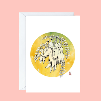 Kowhai Card