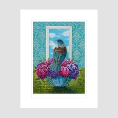Just Breathe Matted Foam Print A3 -artists-and-brands-The Vault